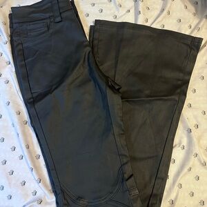 Black Women's Pleather Pants
